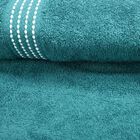 370 GSM Teal Blue Cotton Bath Towel, , small image number null