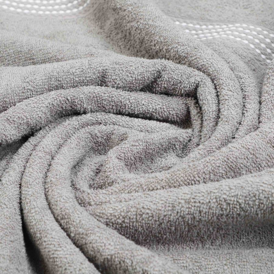 380 GSM Grey Cotton Bath Towel, , large image number null