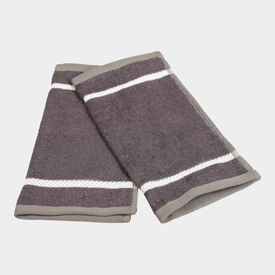 480 GSM Grey Bamboo Cotton Face Towel, , large image number null