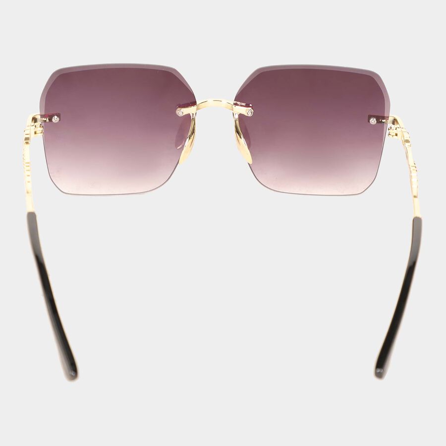 Women's Plastic Rectangle Sunglasses, , large image number null