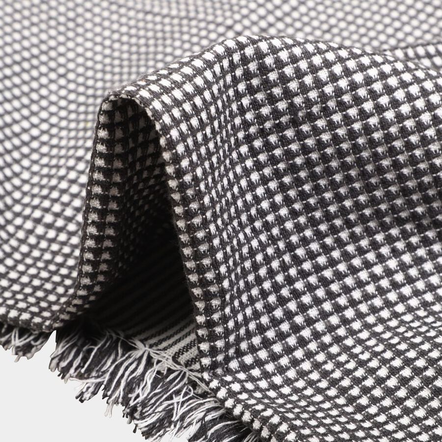 220 GSM Grey Cotton Blend Bath Towel, , large