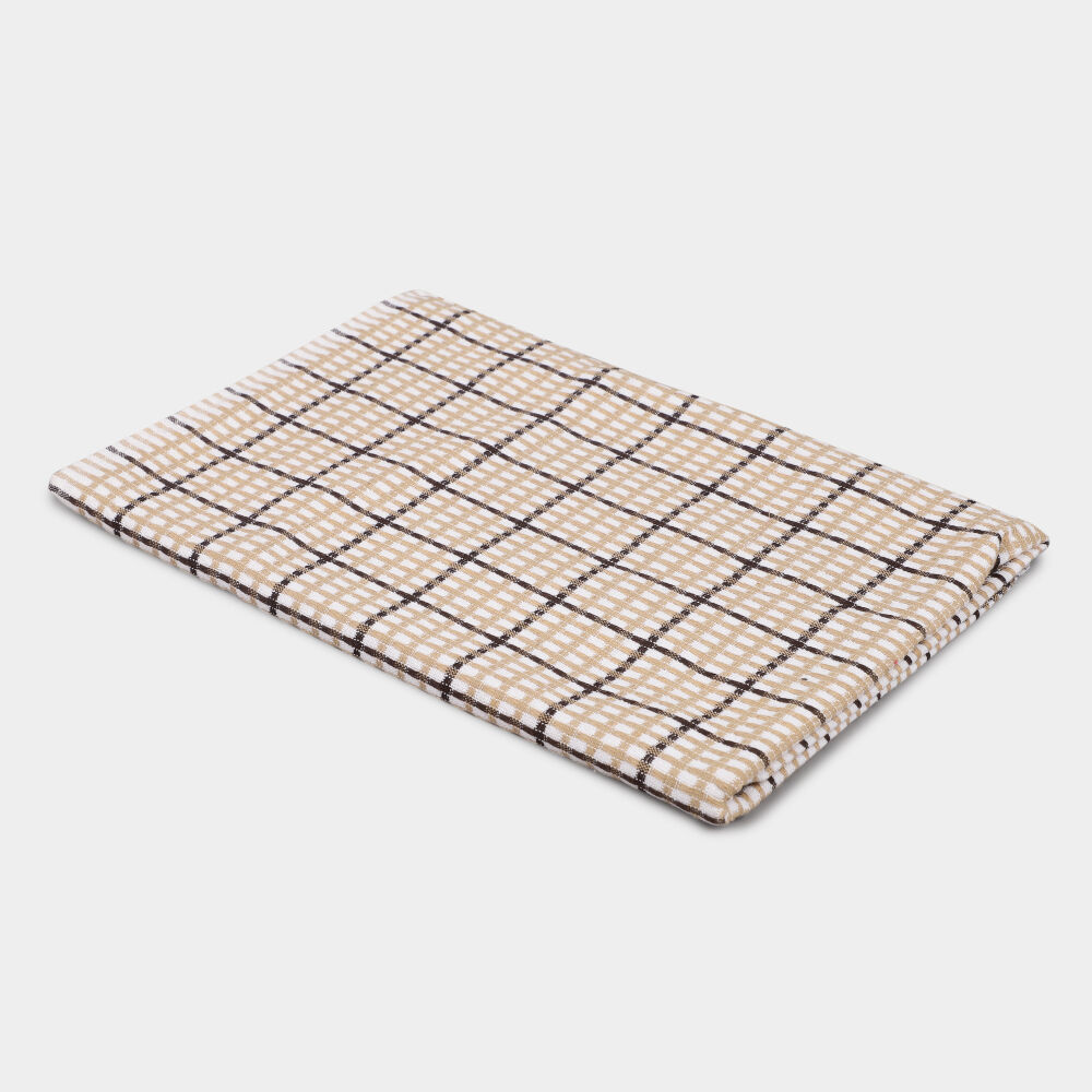 Home Beautiful                         200 GSM Beige South Cotton Bath Towel