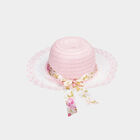 Kid's Pink Straw Hat, , small image number null
