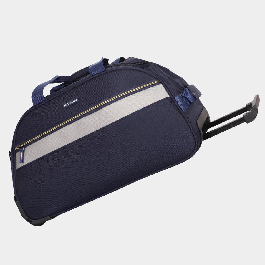 Dark Blue Polyester Duffle Trolley, , large image number null
