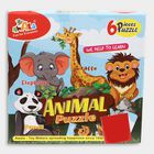 Wild Animals Jigsaw Puzzle 6 Pcs, , small image number null