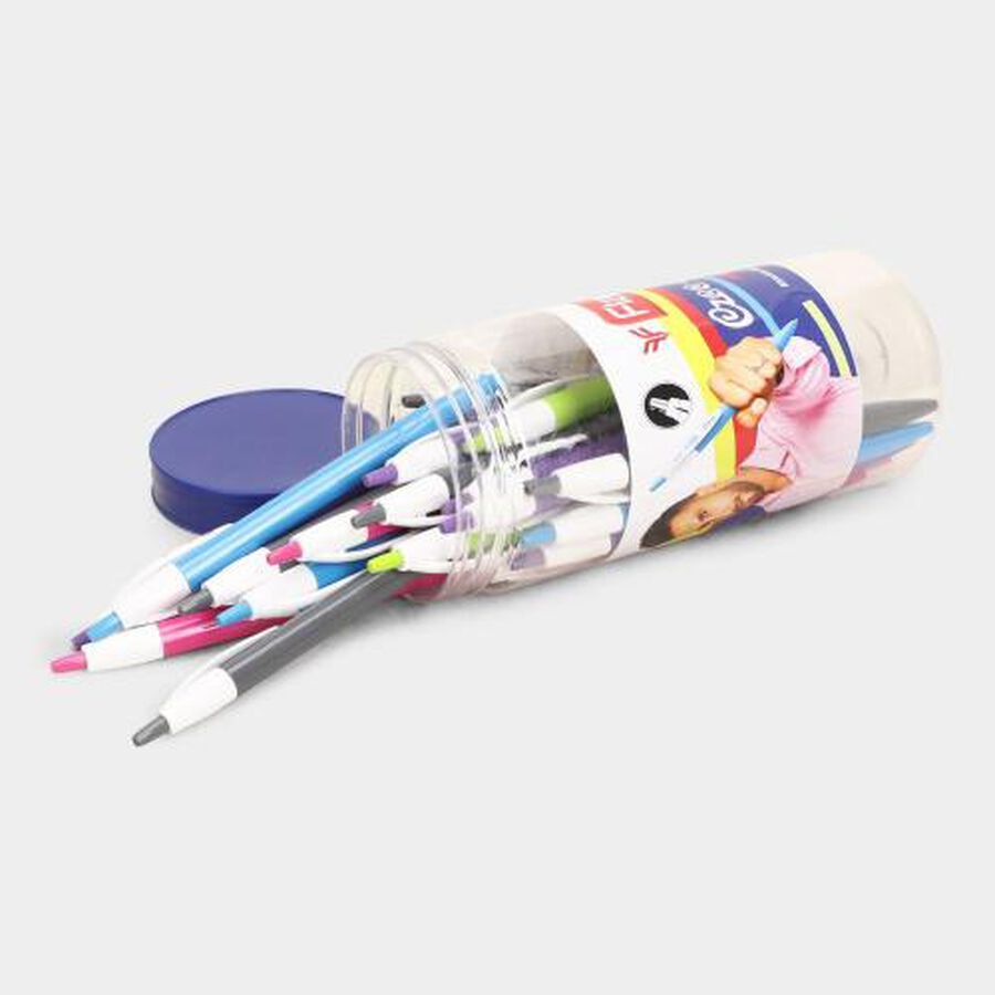 Set of 25 Blue Ball Pens, , large image number null