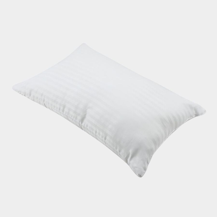 Home Beautiful White Fibre Pillow Set of 2, , large