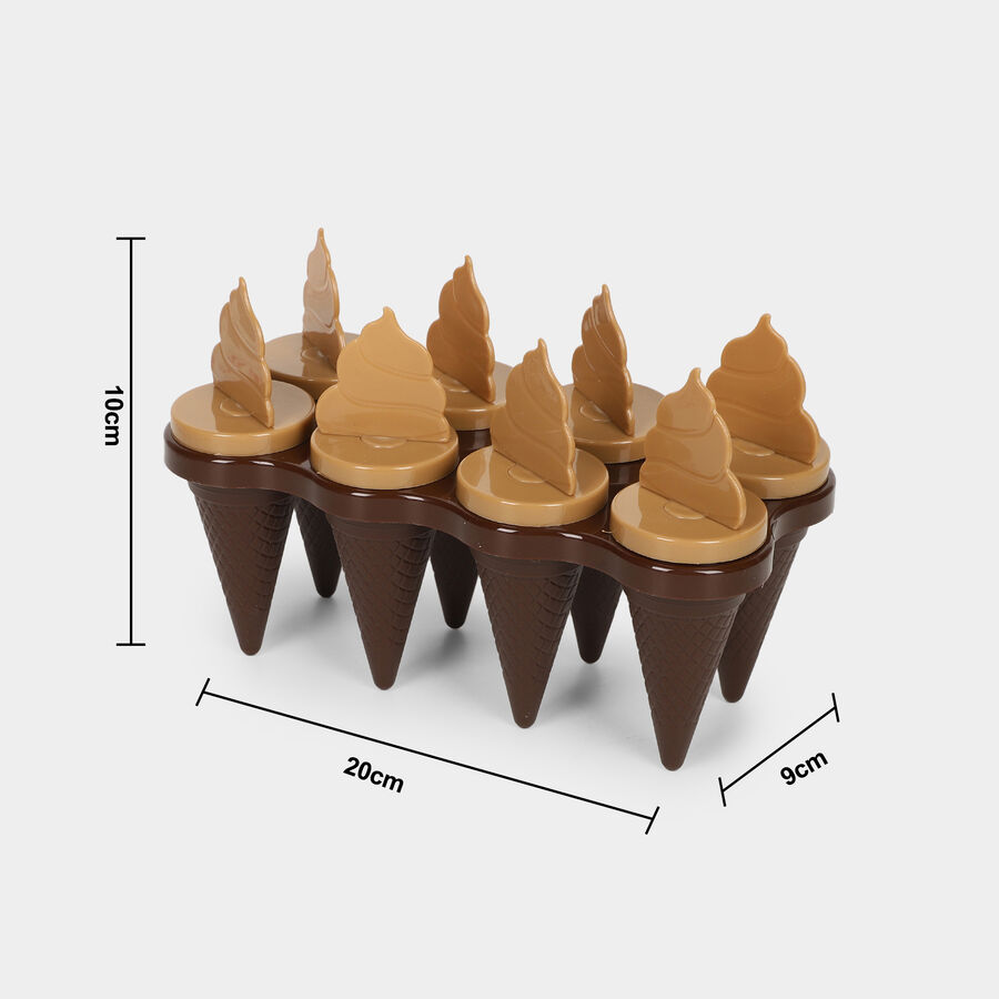 Plastic 8 Moulds Kulfi Maker, , large image number null