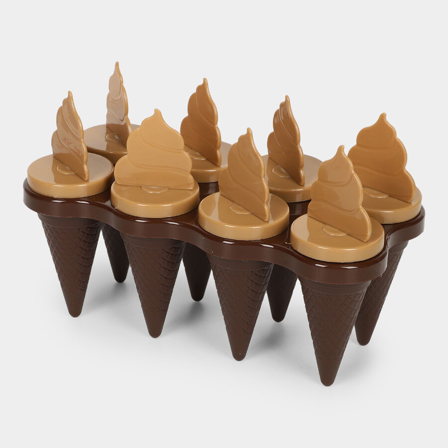 Plastic 8 Moulds Kulfi Maker, , large image number null