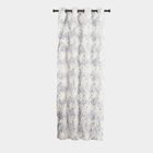 5 ft. Light Grey Polyester Curtain, , small image number null