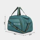  Light Blue Polyester Duffle Trolley, , small