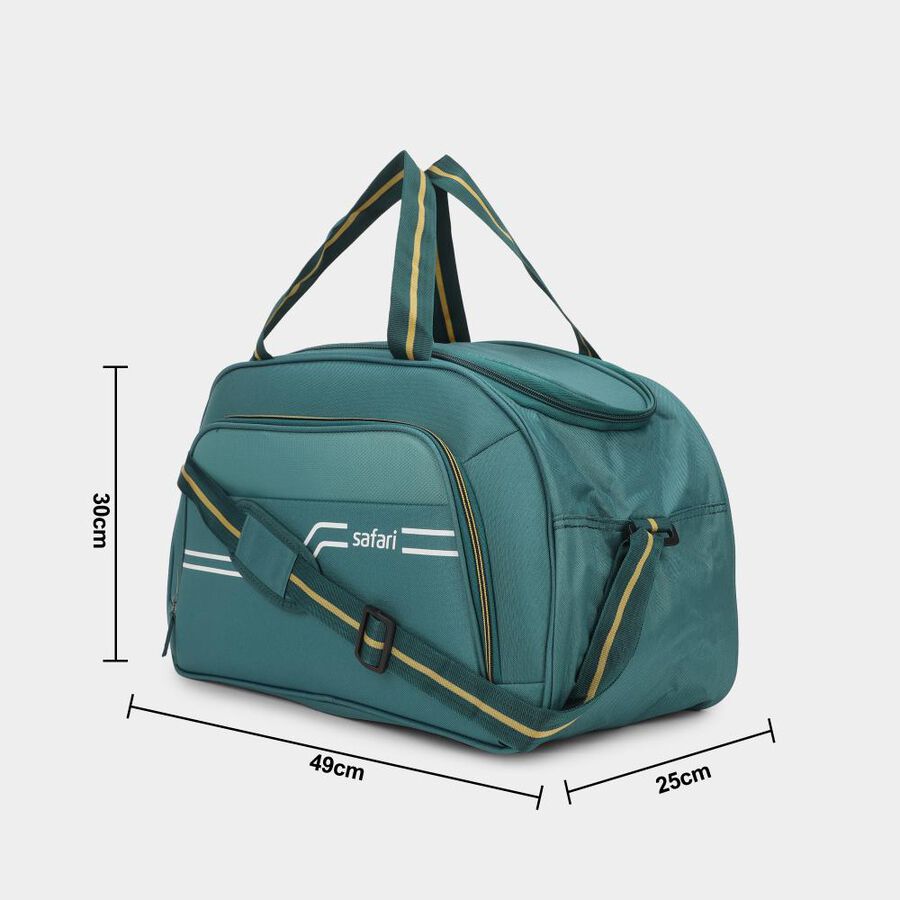  Light Blue Polyester Duffle Trolley, , large