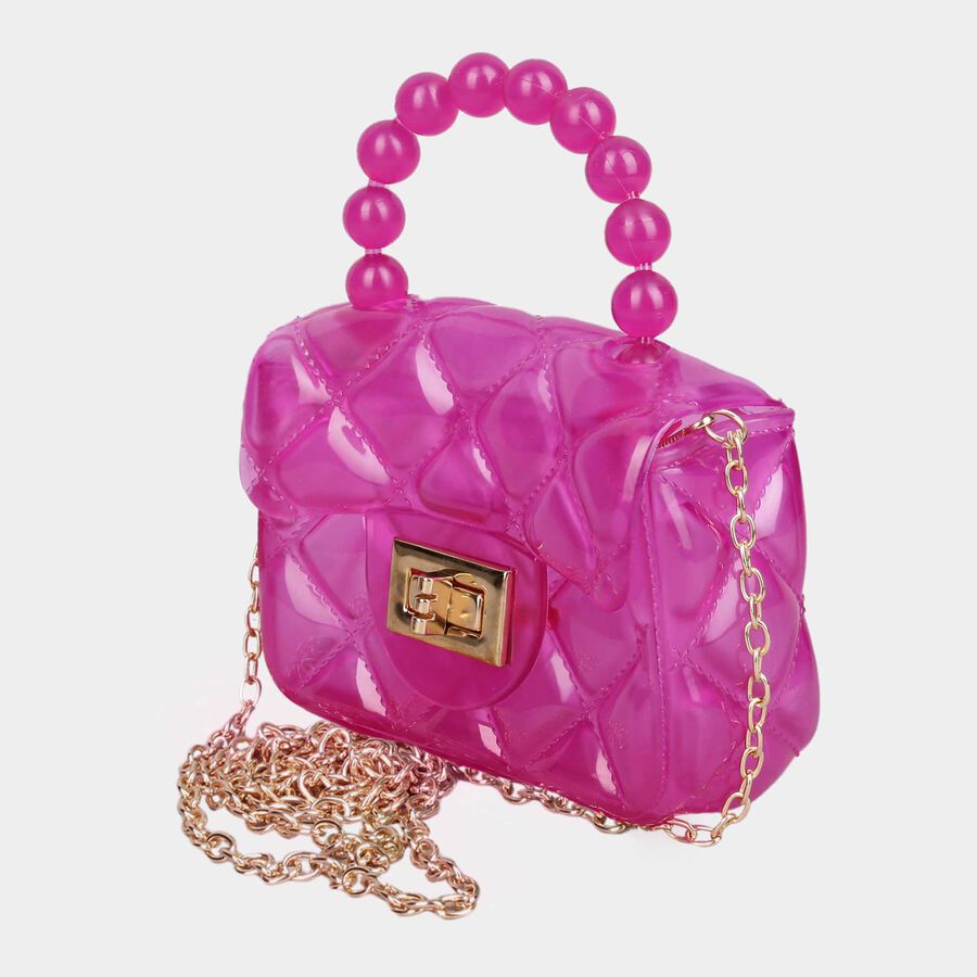 Kid's Red Polyurethane Bag, , large image number null