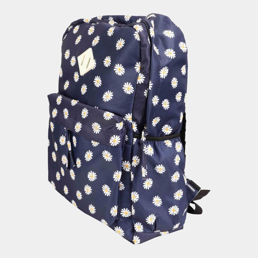 Women's Multicolour Fabric Backpack, , large image number null