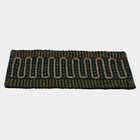 Green Polyester Cotton Door Mat, , small image number null