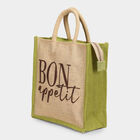 Light Green Jute Handy Pouch, , small image number null