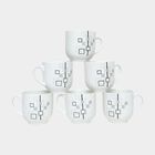 150 ml Bone China Mug, Set of 6, , small image number null