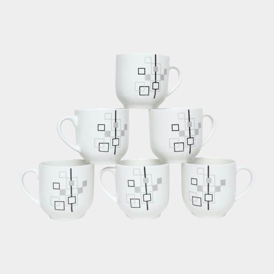 150 ml Bone China Mug, Set of 6, , large image number null
