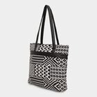 Women's Black Fabric-Polyester Tote Bag, , small image number null