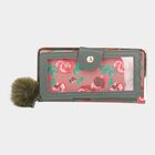 Women's Polyurethane Zipper Hand Pouch, , small image number null