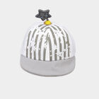 Kids' Grey Nylon/Polyester Cap, , small image number null