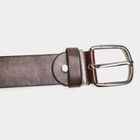 Men's Brown Polyurethane Casual Belt, , small image number null