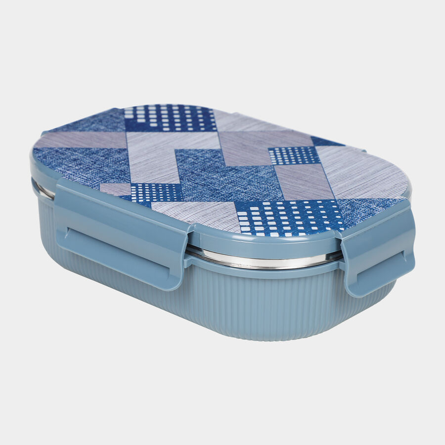 400 ml Plastic Lunch Box with Container & Spoon, , large image number null