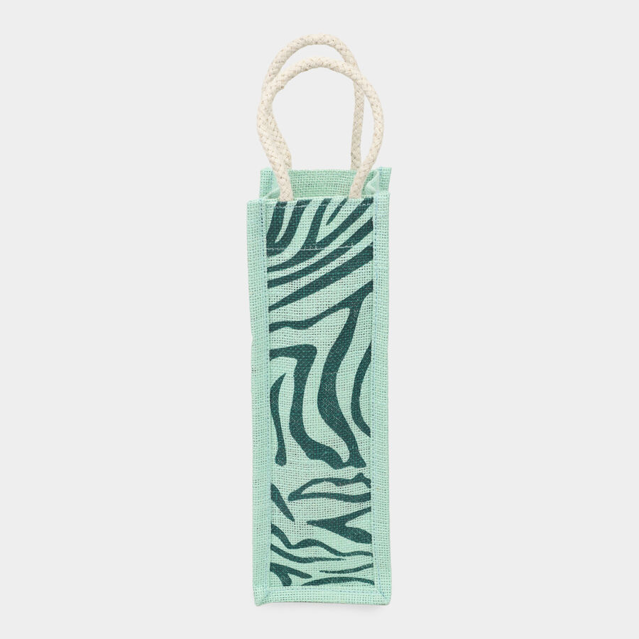 Blue Jute Bottle Bag, , large image number null