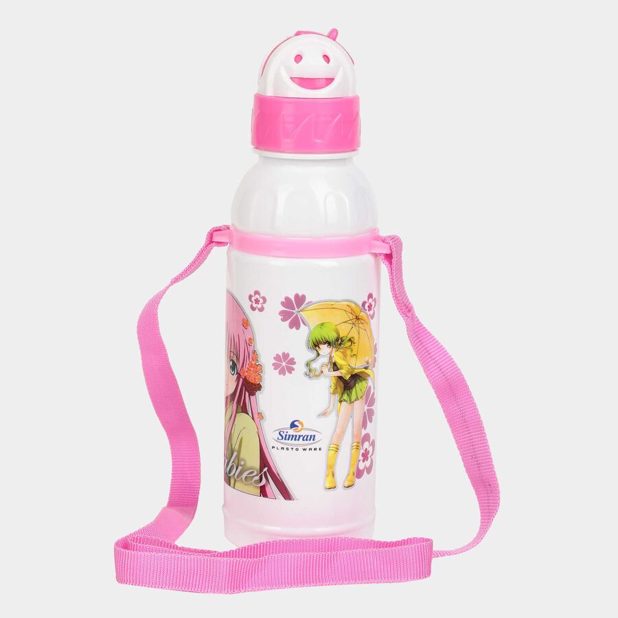 1 pc. Plastic Round Kids Sipper - 625 ml - Colour/Design May Vary, , large image number null