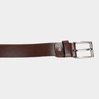 Men's Brown Leather Casual Belt, , small image number null