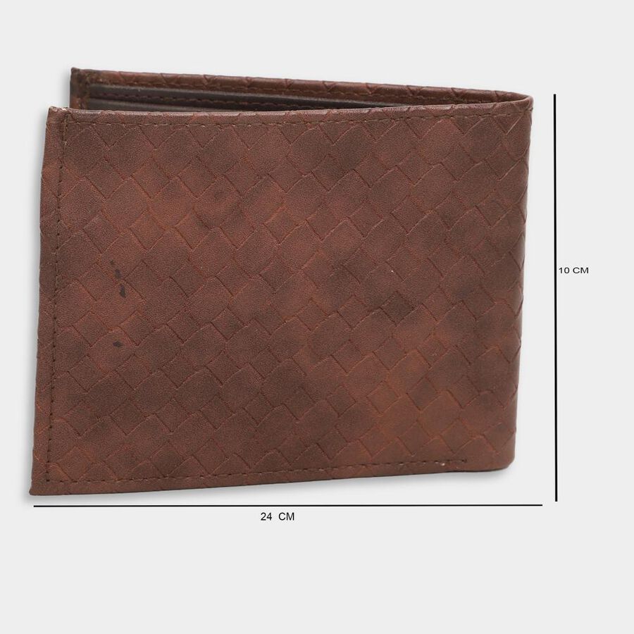 Men's Tan Polyurethane Wallet, , large image number null
