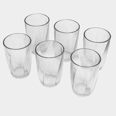 200 ml Glass Tumbler, Set of 6