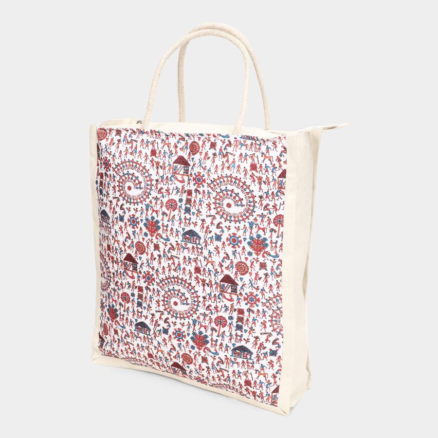 Multicolor Canvas Bag, , large image number null