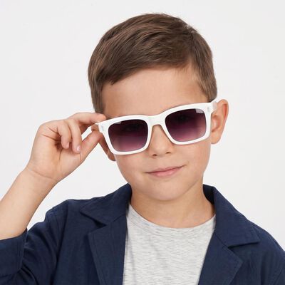 kid's Brown Plastic Sunglasses