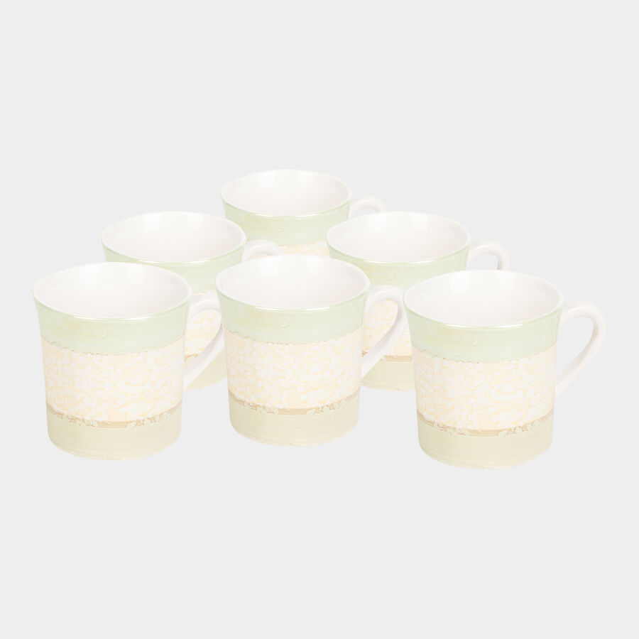 120 ml Stoneware Cup, Set of 6, , large image number null