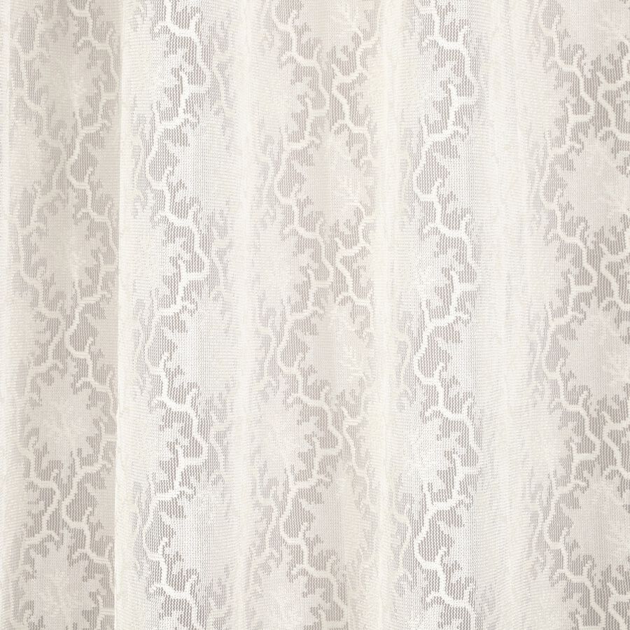 7ft. White Polyester Curtain, , large