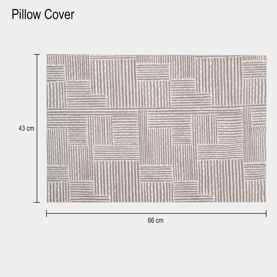 120 GSM Grey Polycotton Double Bedsheet, , large image number null