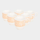120ml White Stoneware Cup Set of 6, , small image number null
