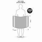 270 GSM Grey Microfiber Baby Towel, , small