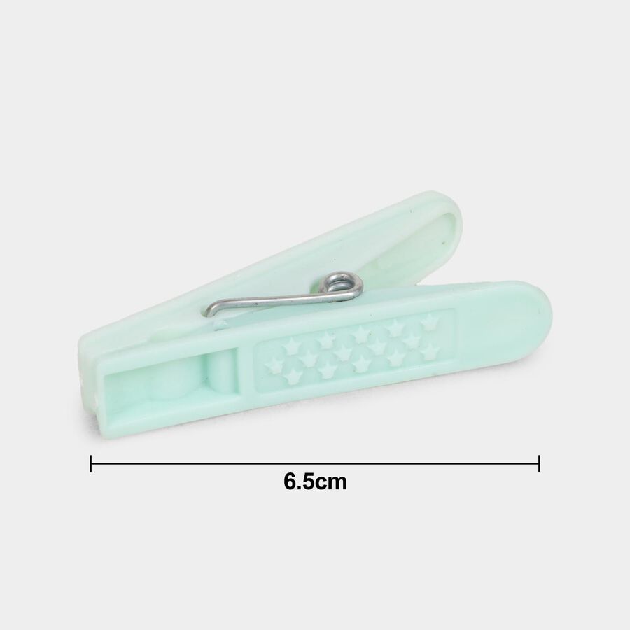 Plastic Cloth Clips-Set of 30 (Color/Design May Vary), , large image number null