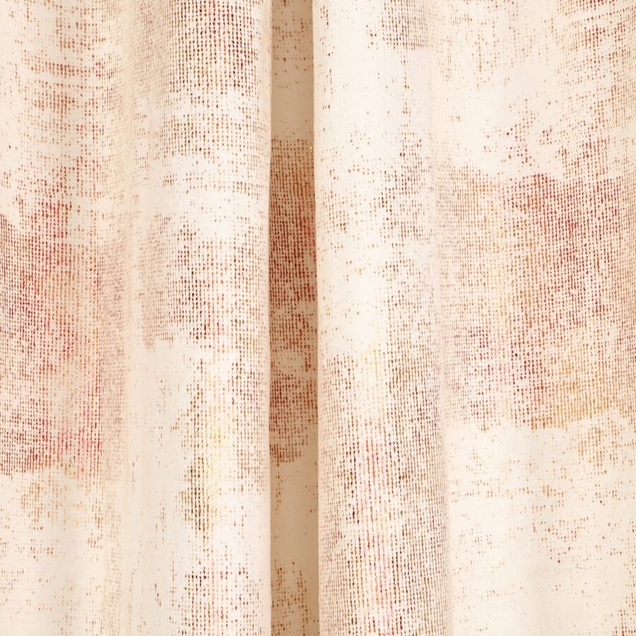 7ft. Cream Polyester Curtain, , large