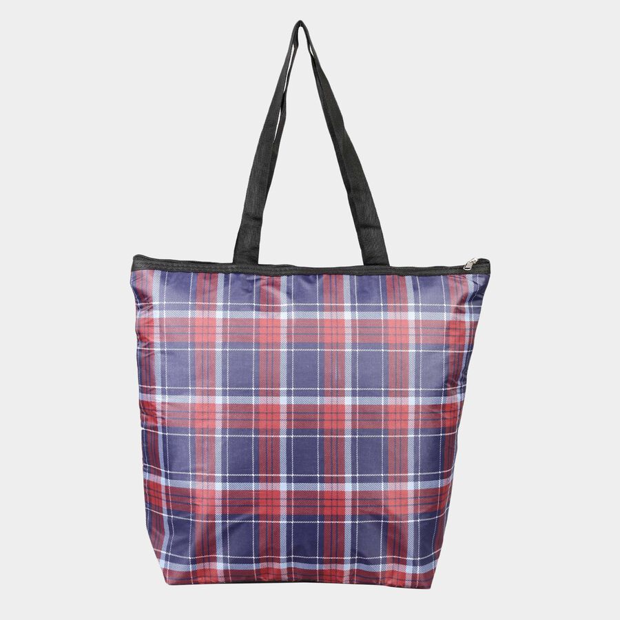 Women's Printed Microfiber Shopping Bag, Medium, , large image number null