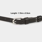 Women's Brown Polyurethane Belt, , small image number null