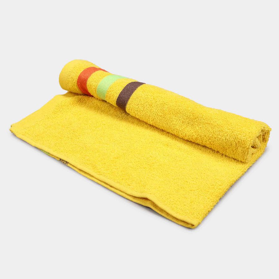 400 GSM Yellow Cotton Hand Towel, , large image number null
