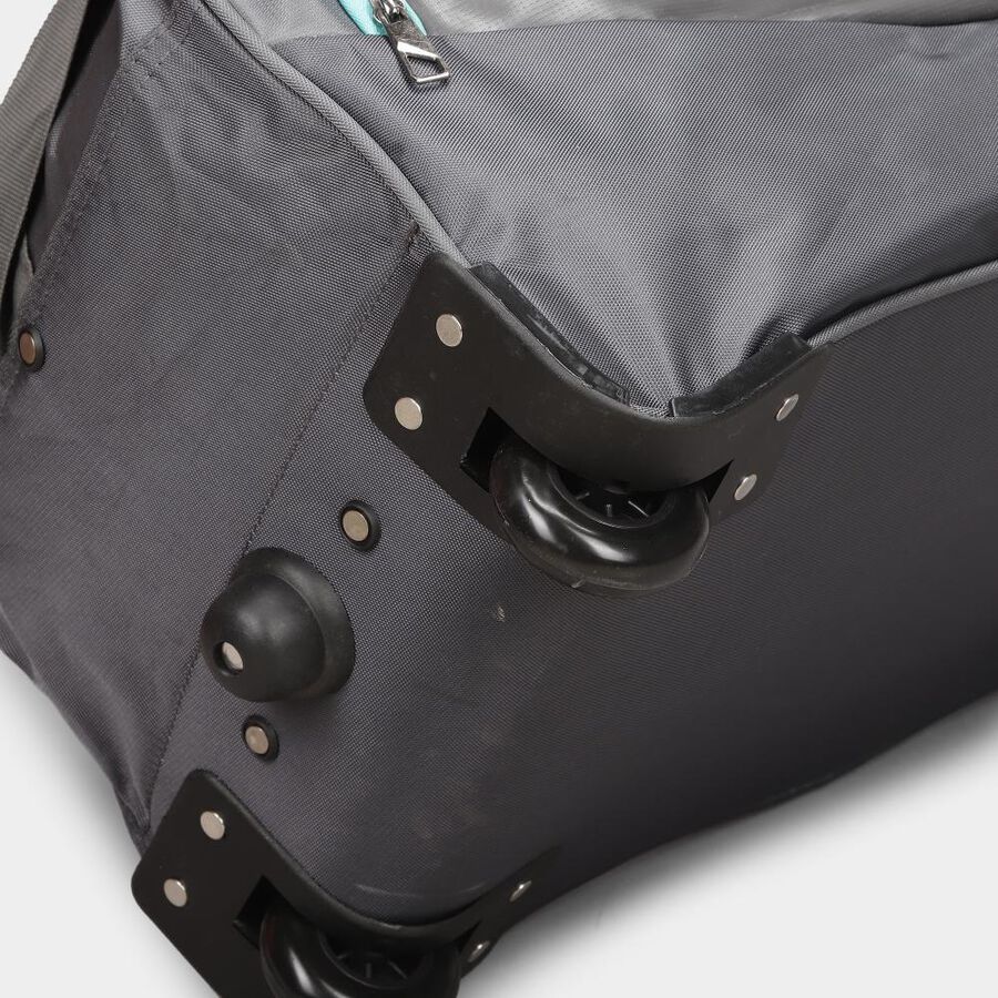  Mid Blue Polyester Duffle Trolley, , large image number null