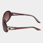 Women's Plastic Gradient Oval Sunglasses, , small image number null