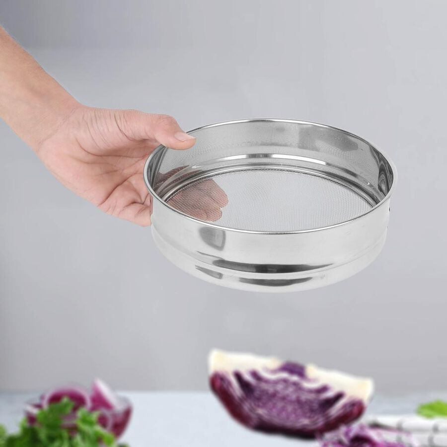 Steel Atta Strainer, , large image number null