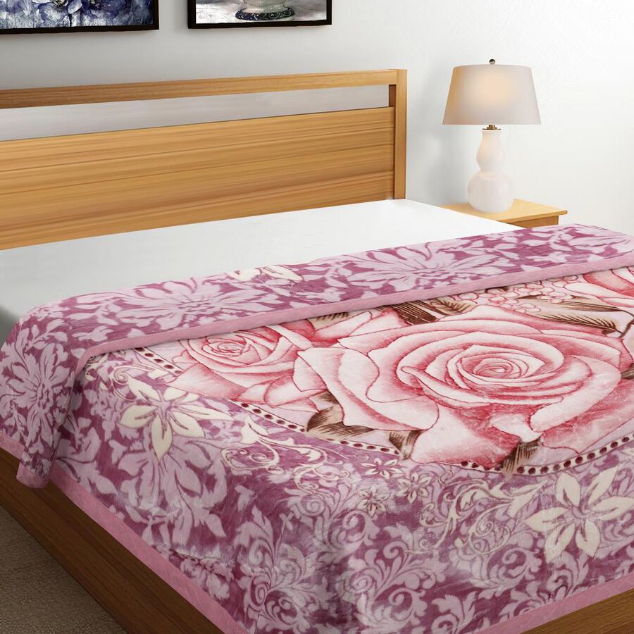 Brown Microfiber Blanket, , large image number null