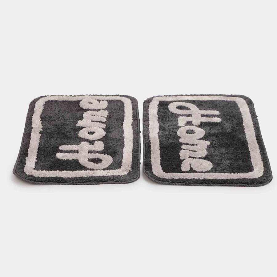 Anti-Skid Polyester Bath Mat, Set of 2, , large image number null