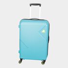 4-Wheel Blue Polypropylene Hard Case Trolley, Medium, , small image number null